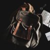 Laptop Leather Backpack